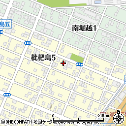 名古屋琵琶里郵便局 ＡＴＭ周辺の地図