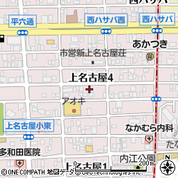 愛知県名古屋市西区上名古屋4丁目8-24周辺の地図