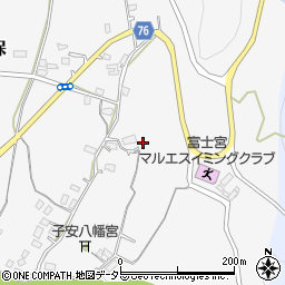 静岡県富士宮市沼久保233周辺の地図