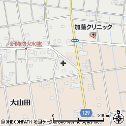 愛知県愛西市草平町新開169周辺の地図