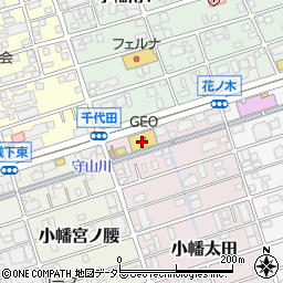 ゲオ名古屋守山店周辺の地図
