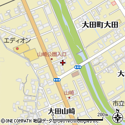 島根県大田市大田町大田山崎ロ-1177-21周辺の地図