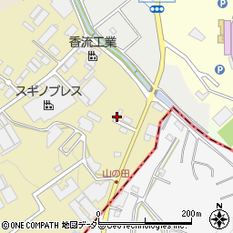 愛知県瀬戸市山の田町43-180周辺の地図