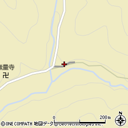 京都府南丹市日吉町生畑（中ノ前）周辺の地図