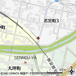 愛知県瀬戸市若宮町3丁目178周辺の地図