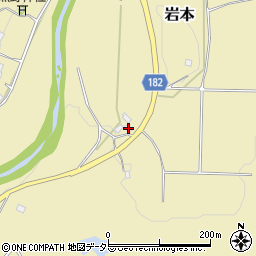 千葉県富津市岩本310周辺の地図