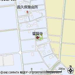誓賢寺周辺の地図