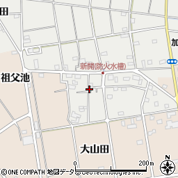 愛知県愛西市草平町新開142周辺の地図