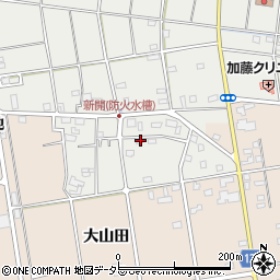 愛知県愛西市草平町新開153周辺の地図