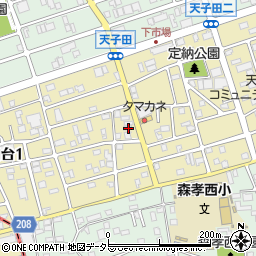 愛知県名古屋市守山区向台1丁目2110周辺の地図