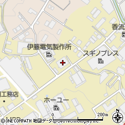 愛知県瀬戸市山の田町111周辺の地図