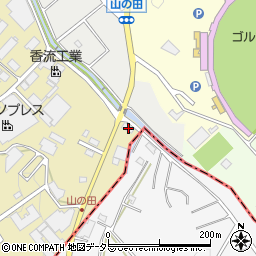 愛知県瀬戸市山の田町235周辺の地図
