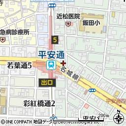 有限会社名西商店周辺の地図