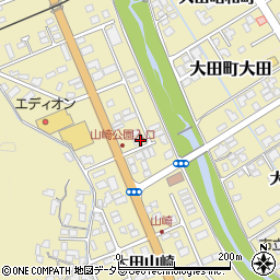 島根県大田市大田町大田山崎ロ-1178-17周辺の地図