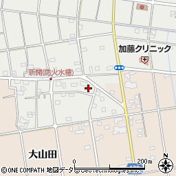愛知県愛西市草平町新開167周辺の地図