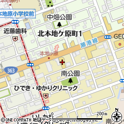 愛知トヨタＷＥＳＴ　旭店周辺の地図