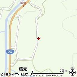 愛知県豊田市中当町半ノ木原周辺の地図