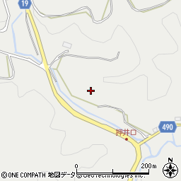 愛知県豊田市榊野町（空引地）周辺の地図