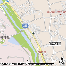 滋賀県犬上郡多賀町富之尾1649-2周辺の地図