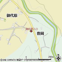 千葉県富津市御代原106周辺の地図