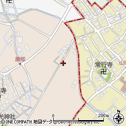 滋賀県彦根市服部町37-2周辺の地図
