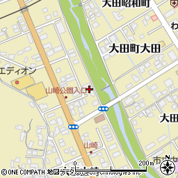 島根県大田市大田町大田山崎ロ-1177-10周辺の地図