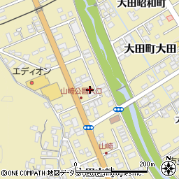 島根県大田市大田町大田山崎ロ-1178-7周辺の地図
