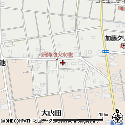 愛知県愛西市草平町新開149周辺の地図