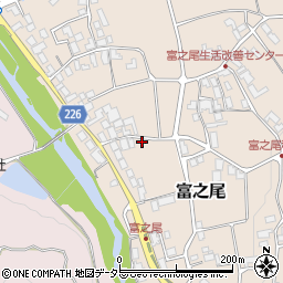 滋賀県犬上郡多賀町富之尾1371-4周辺の地図