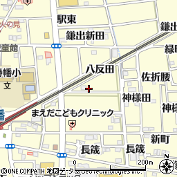 愛知県愛西市勝幡町駅東125周辺の地図