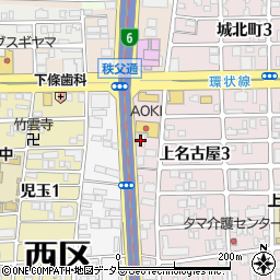 日能研　東海浄心校周辺の地図
