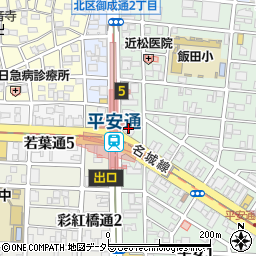 愛知銀行大曽根支店周辺の地図