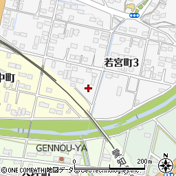 愛知県瀬戸市若宮町3丁目174周辺の地図