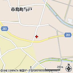 兵庫県丹波市市島町与戸878周辺の地図