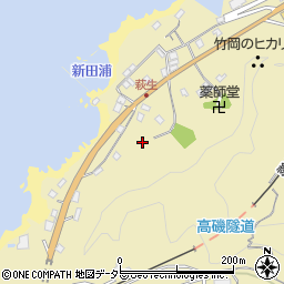 千葉県富津市萩生306周辺の地図