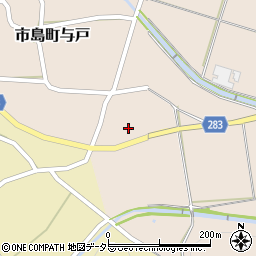 兵庫県丹波市市島町与戸876周辺の地図