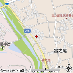 滋賀県犬上郡多賀町富之尾1653周辺の地図