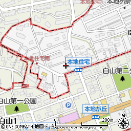 愛知県尾張旭市緑町緑ケ丘27-39周辺の地図