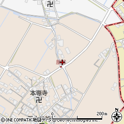 滋賀県彦根市服部町426-7周辺の地図