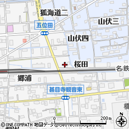 クリーニング京町屋　甚目寺店周辺の地図