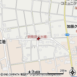 愛知県愛西市草平町新開78周辺の地図