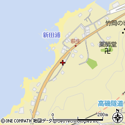 千葉県富津市萩生1318周辺の地図