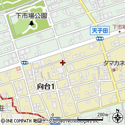 愛知県名古屋市守山区向台1丁目1610周辺の地図