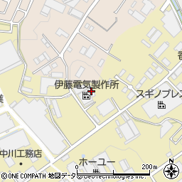 愛知県瀬戸市山の田町151周辺の地図