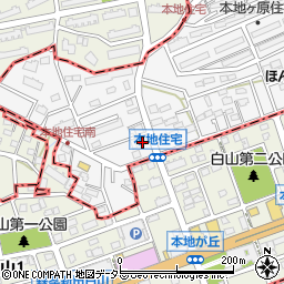 愛知県尾張旭市緑町緑ケ丘30周辺の地図