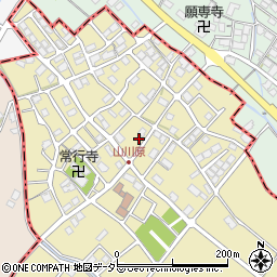 滋賀県愛知郡愛荘町山川原61周辺の地図