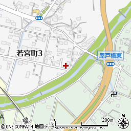 愛知県瀬戸市若宮町3丁目136周辺の地図