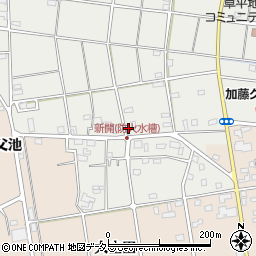 愛知県愛西市草平町新開79周辺の地図
