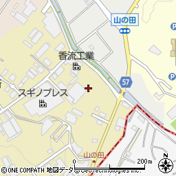 愛知県瀬戸市山の田町43-394周辺の地図