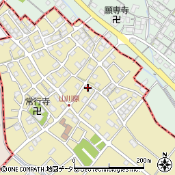 滋賀県愛知郡愛荘町山川原23周辺の地図